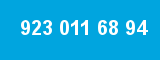 923 011 68 94 923 011 68 94